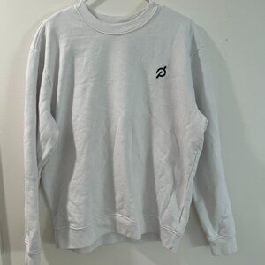 White Men's Peloton Sweatshirt